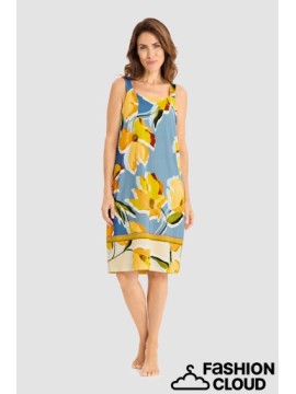 Louis Feraud Modern Flower Dress
